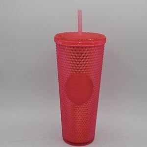Starbucks Hot Pink Studded Venti 24 Ounce Tumbler